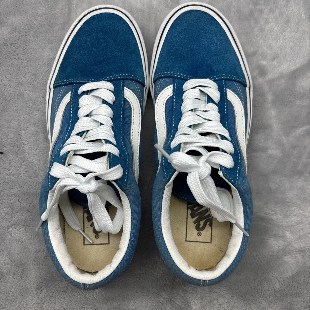 VANS Old Skool Color Theory - Mediterranean Blue US Men 7 US Women 8.5